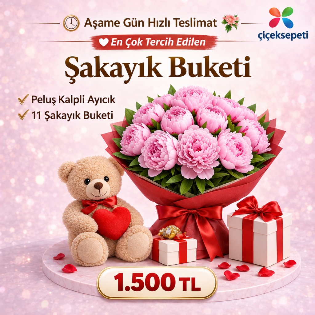 Şakayık Buketi
